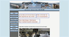 Desktop Screenshot of eaglemarineonline.com